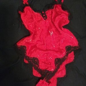 Satin vs vintage teddy